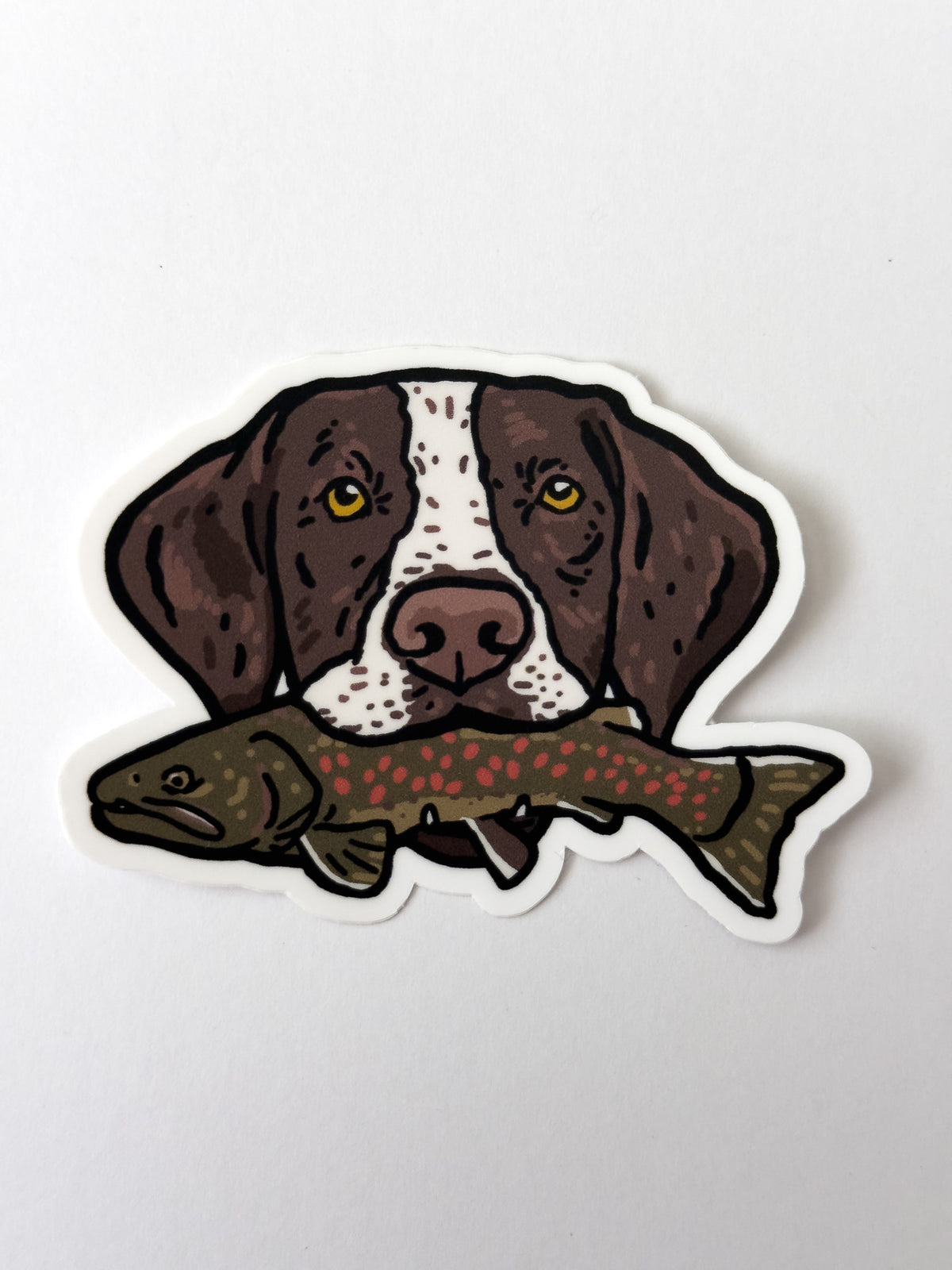 GSP + Bull Trout Sticker