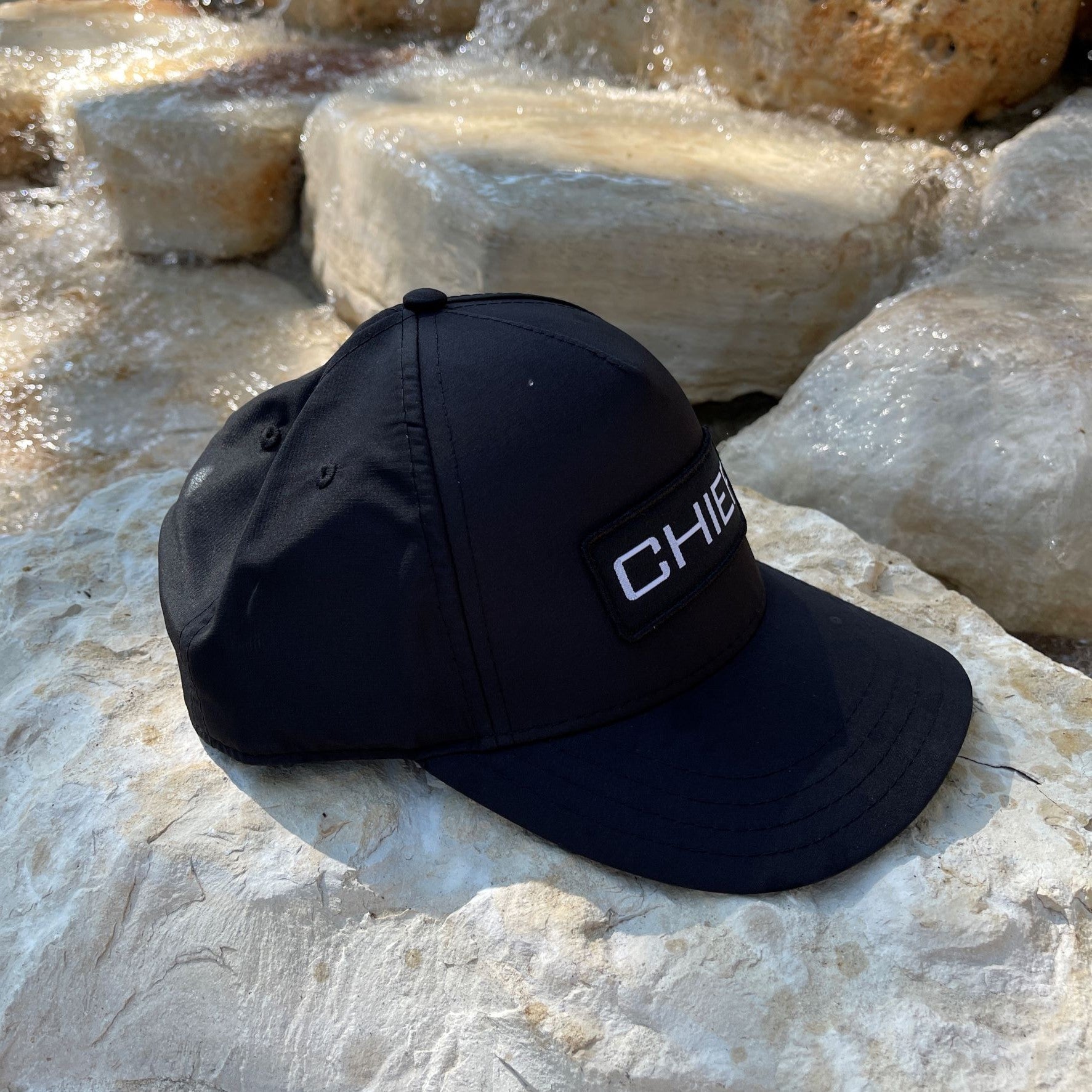 CHIEF Logo Hat Char Side