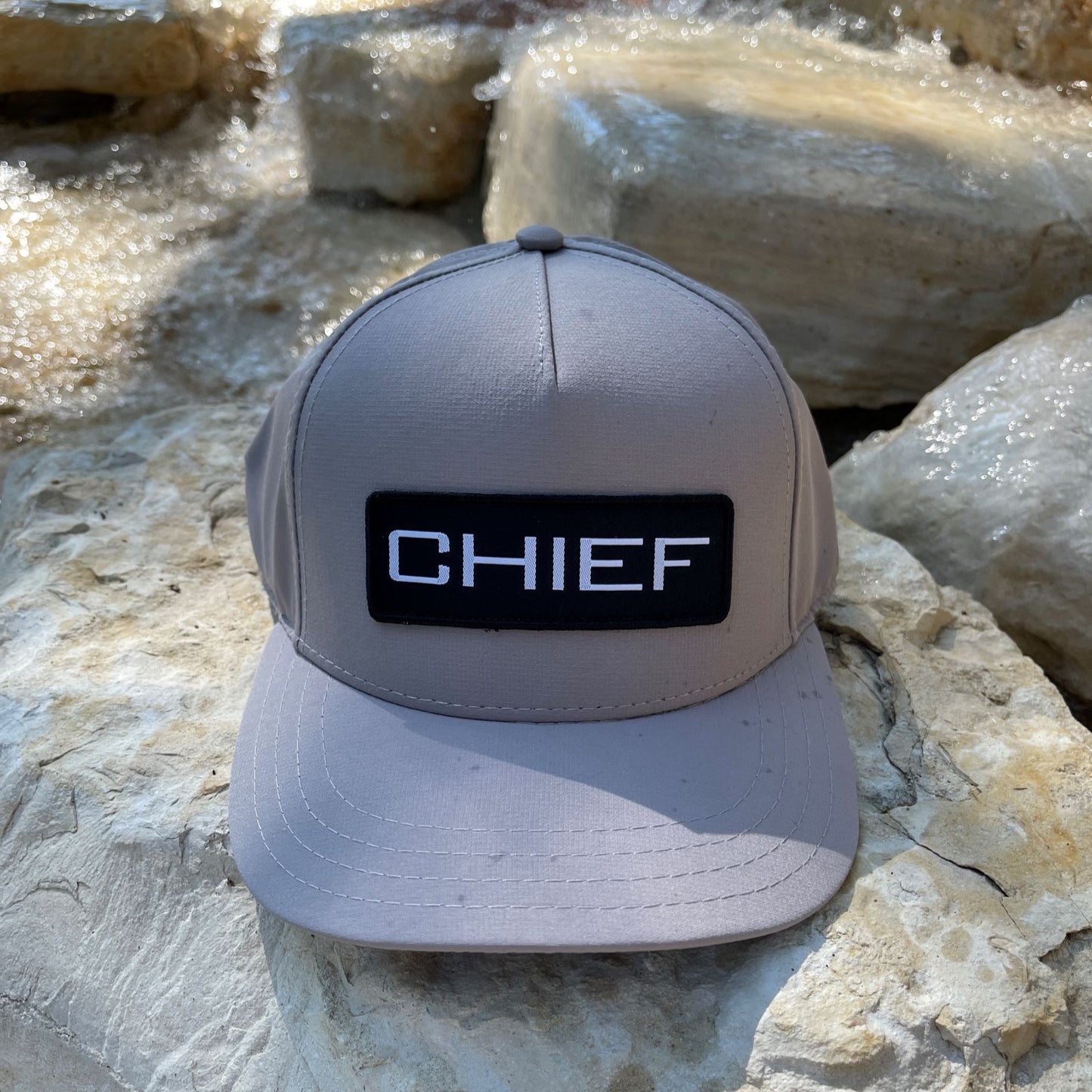 CHIEF Logo Hat Steel